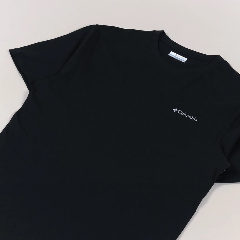 Columbia Siyah Erkek Basic Tişört Tillamook - Görsel 3