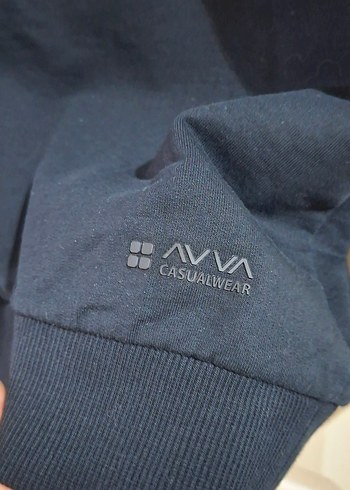 Siyah Oversize Erkek Sweatshirt - Görsel 2