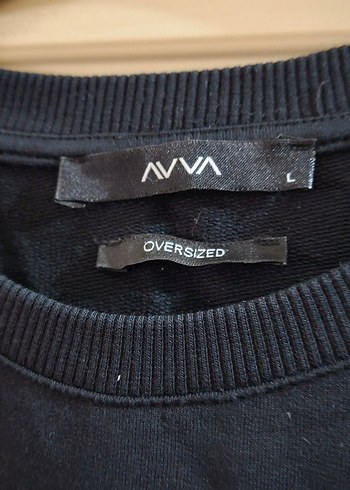 Siyah Oversize Erkek Sweatshirt - Görsel 4