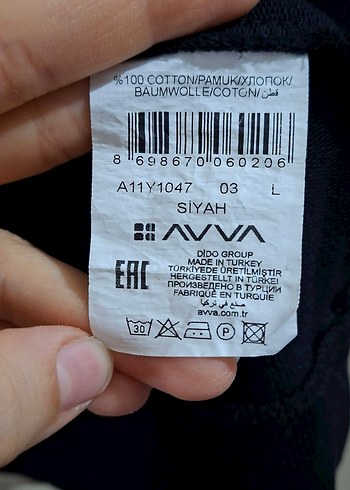 Siyah Oversize Erkek Sweatshirt - Görsel 3