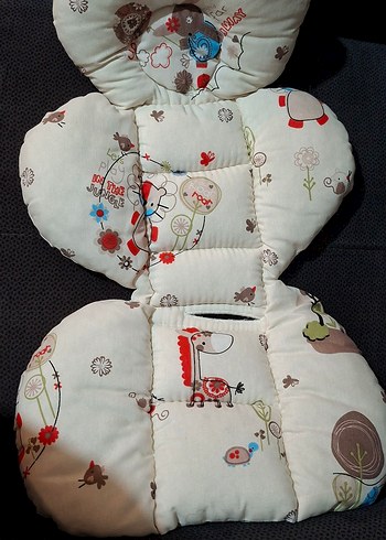 Baskılı Bebek puset 2li parça - Görsel 2