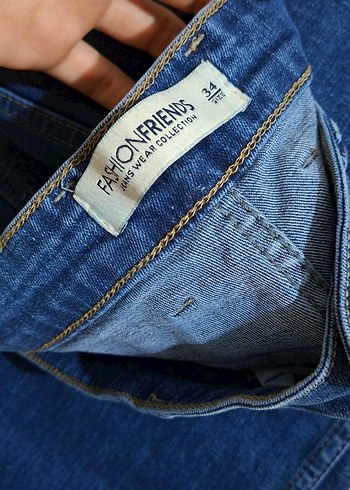 Erkek regular fit normal bel Denim Pantolon - Görsel 2
