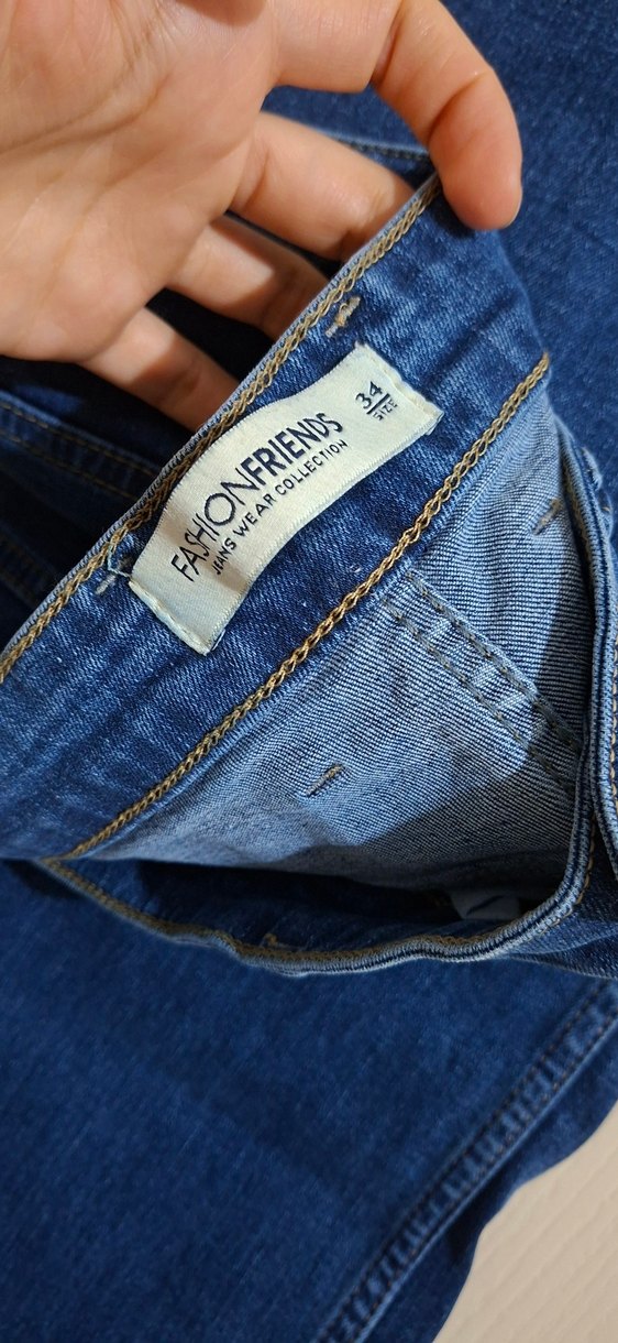 Erkek regular fit normal bel Denim Pantolon - Görsel 2