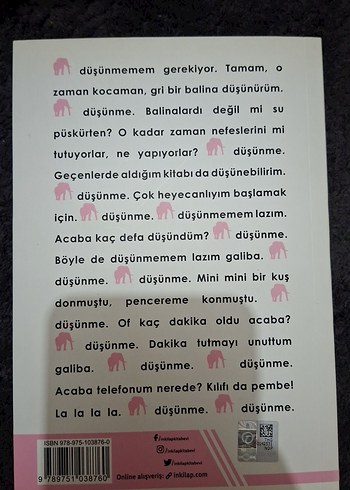 Pembe Fili Düşünme - Zeynep Selvilİ Çarmıklı - Görsel 2