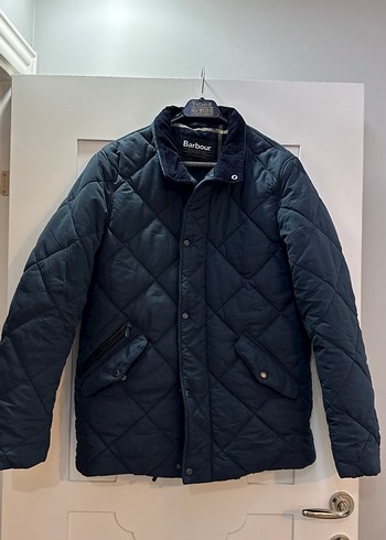 Barbour Lacivert Kapitone Ceket