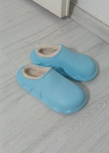 Erkek ve kız Çocuklar için Mavi Sıcak Terlik - Görsel 2