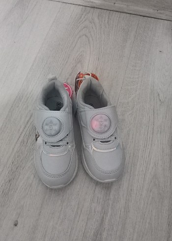 Kız Çocuk açık mavi Velcro cırt cırtlı Spor Ayakkabı - Görsel 2