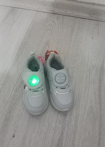 Kız Çocuk açık mavi Velcro cırt cırtlı Spor Ayakkabı - Görsel 3