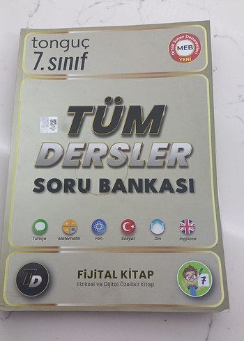 Tonguç 7. Sınıf Tüm Dersler Soru Bankası - Görsel 2