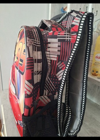 Renkli 95 Baskılı Çocuk Okul Çantası - Görsel 3