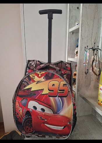 Renkli 95 Baskılı Çocuk Okul Çantası - Görsel 2