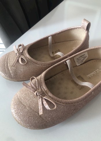 Kız Çocuk pembe Tokalı Babet Ayakkabı - Görsel 2