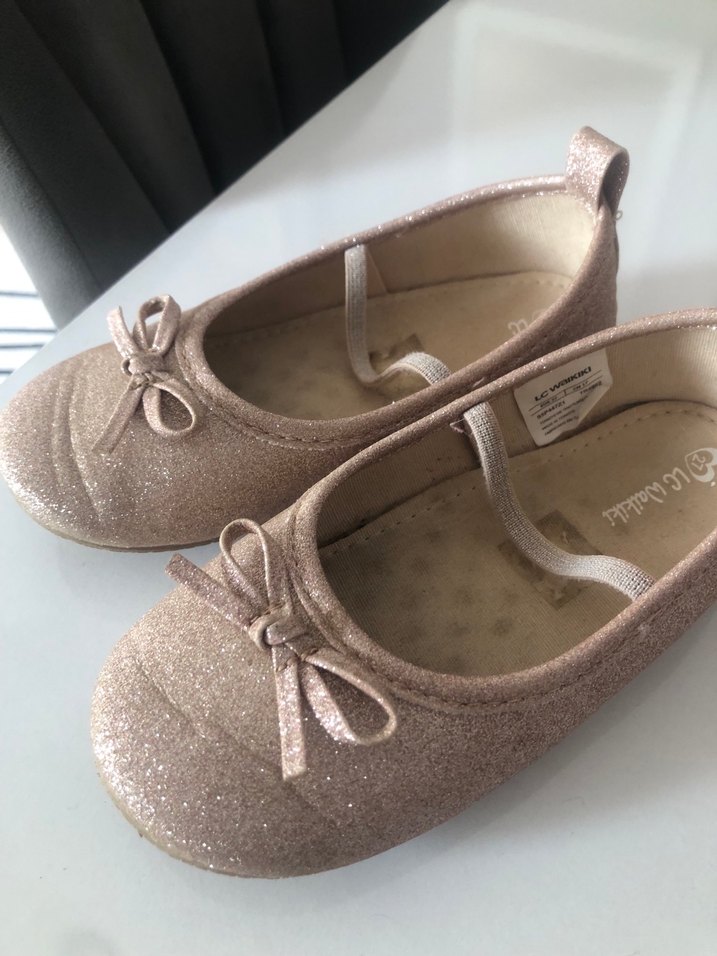 Kız Çocuk pembe Tokalı Babet Ayakkabı - Görsel 2