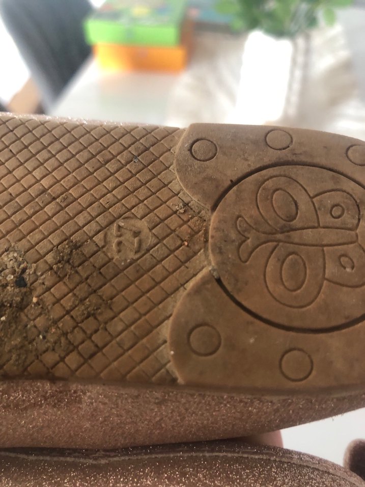 Kız Çocuk pembe Tokalı Babet Ayakkabı - Görsel 3