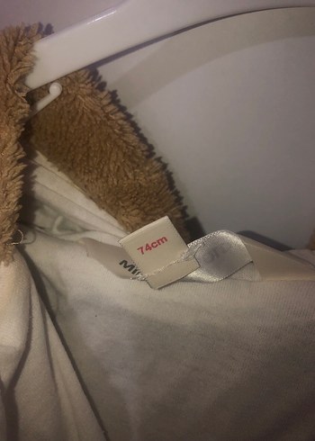 Kahverengi Nakışlı Bebek Tulumu - Görsel 6