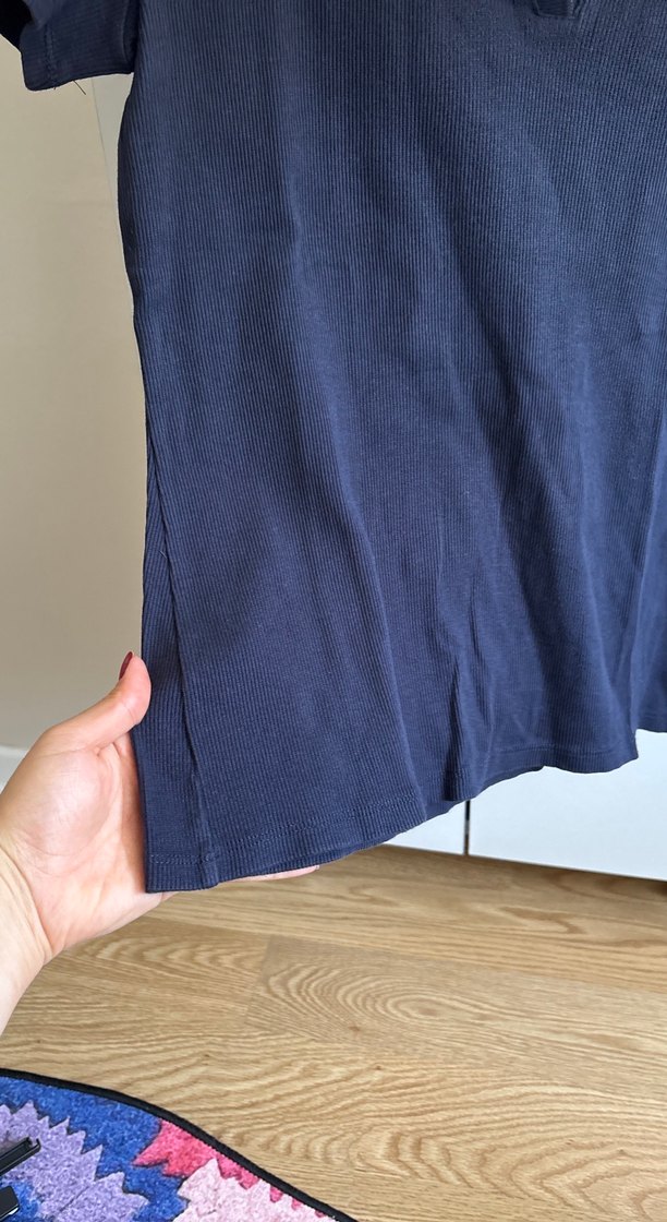 Lacivert Kısa Kollu Polo Tişört — görsel 3/5