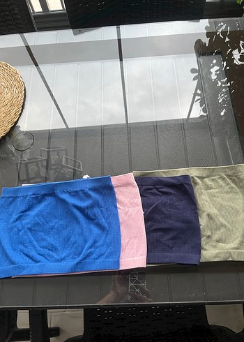 Renkli Mini üst 4ü bir