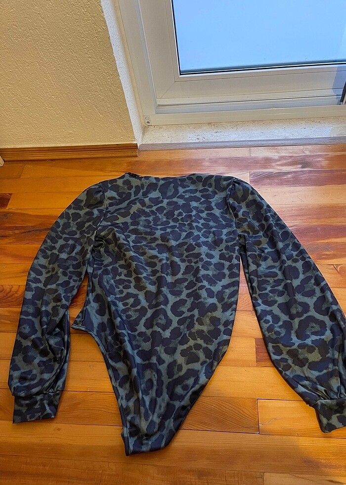 Yeşil Siyah Body - Görsel 3