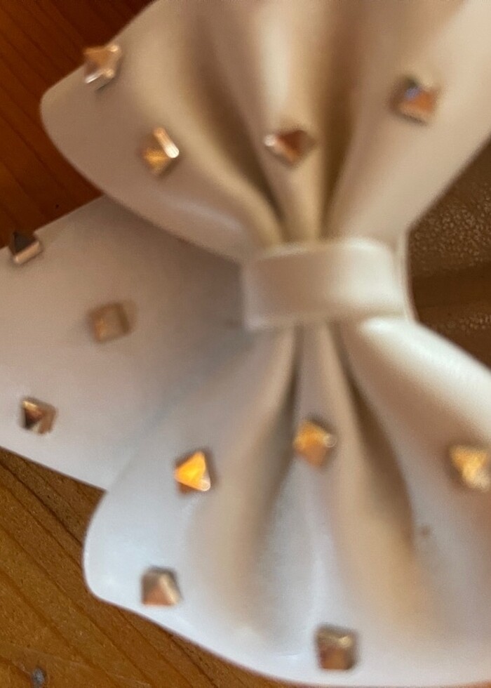 Beyaz Fiyonklu Ayakkabı - Görsel 3