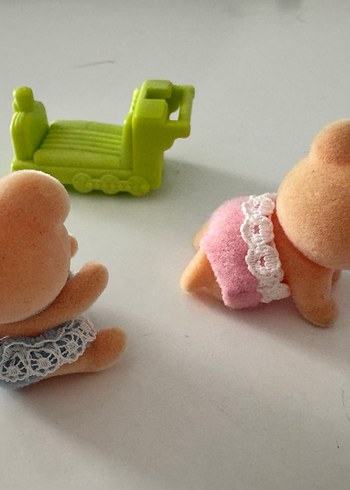sylvanian families bebek ayıcık kardeşler - Görsel 2