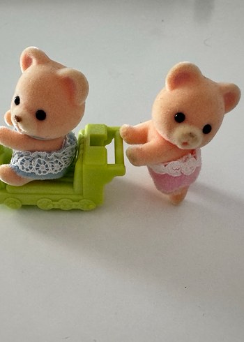 sylvanian families bebek ayıcık kardeşler - Görsel 5
