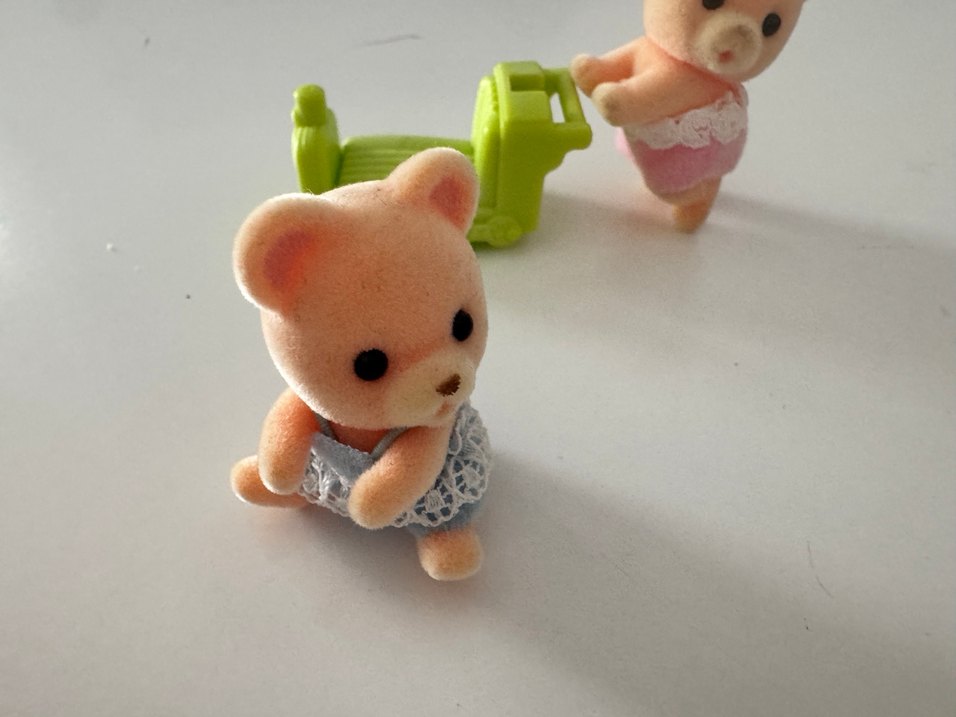sylvanian families bebek ayıcık kardeşler - Görsel 4