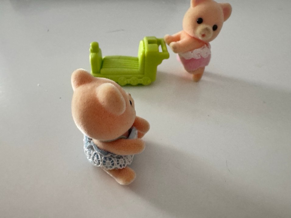 sylvanian families bebek ayıcık kardeşler - Görsel 3