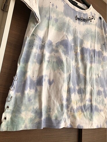 xs Beden Mavi tshirt