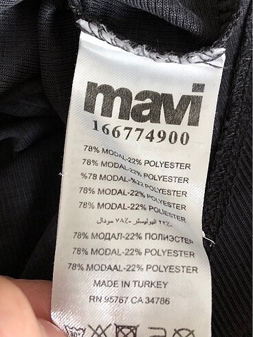 s Beden Mavi elbise