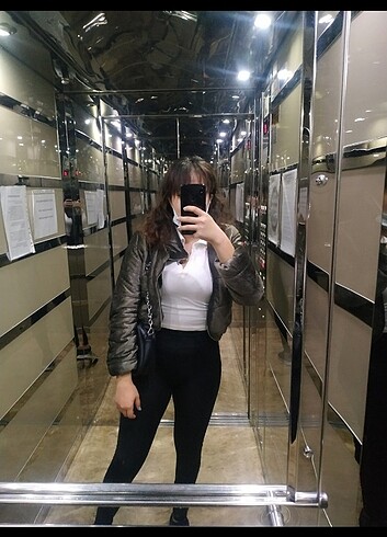 Diğer Crop mont