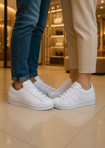 42 Beden beyaz Renk Beyaz Adidas Kadın Spor Ayakkabı