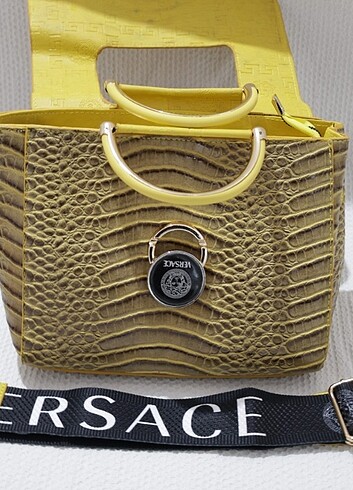  Beden sarı Renk Versace çanta 