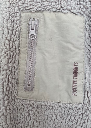 Zara Kızlar için lila fermuarlı peluş ceket