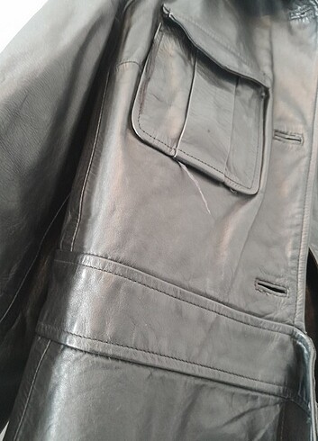 Hakiki Deri Ceket - Görsel 4