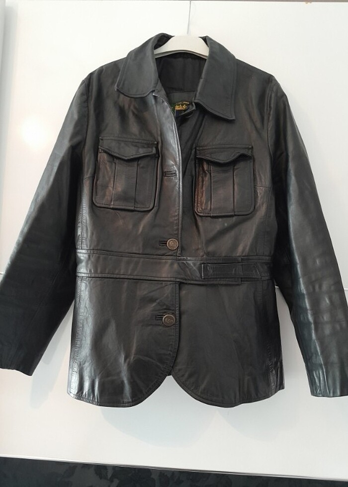 Hakiki Deri Ceket - Görsel 3