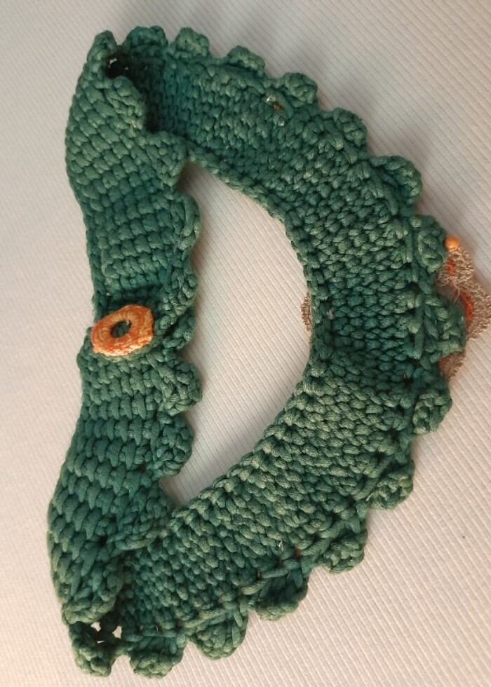 El yapımı yaka, kolye..! - Görsel 4