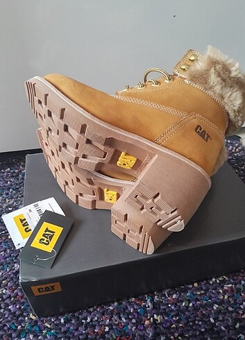 CATERPİLLAR nubuk, topuklu bot! - Görsel 5