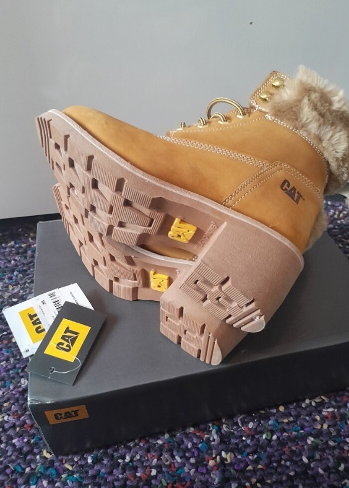 CATERPİLLAR nubuk, topuklu bot! - Görsel 5