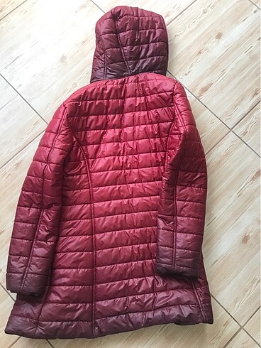 diğer Beden bordo Renk Şişme mont
