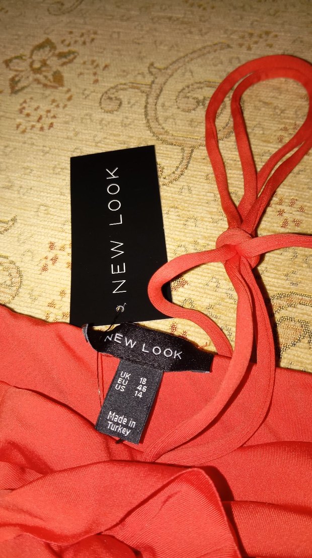 Kırmızı Mini Vintage Bohem Büstiyer - Görsel 4