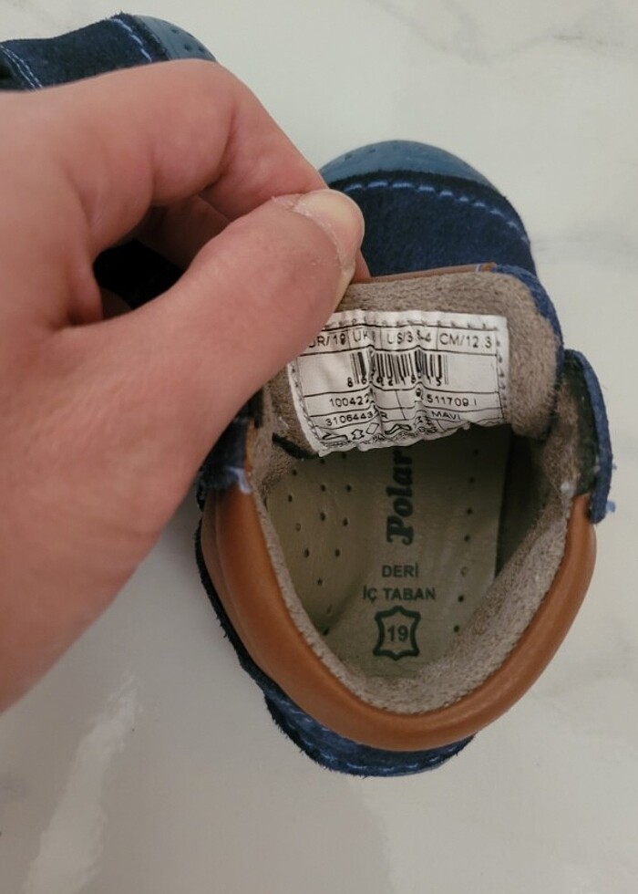 Polaris 19 numara ilk adim ayakkabisi - Görsel 3