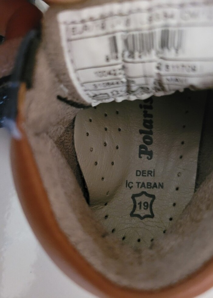 Polaris 19 numara ilk adim ayakkabisi - Görsel 4