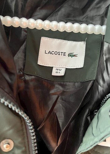 Lacoste Yeşil Fermuarlı Erkek Mont