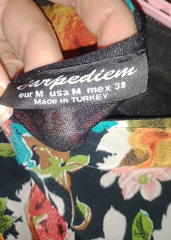 Çiçek Desenli Midi Bohem Elbise - Görsel 3