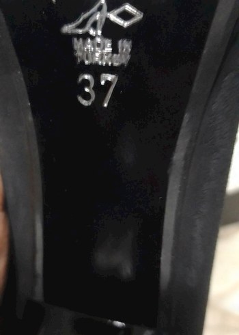 Siyah süet Kadın Stiletto Topuklu Ayakkabı
10 cm topuklu - Görsel 4