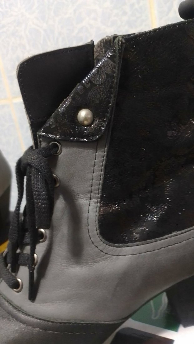 hakiki deri bot hiç giyilmedi sıfır - Görsel 3