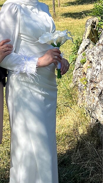 38 Beden Tesettür nikah elbisesi