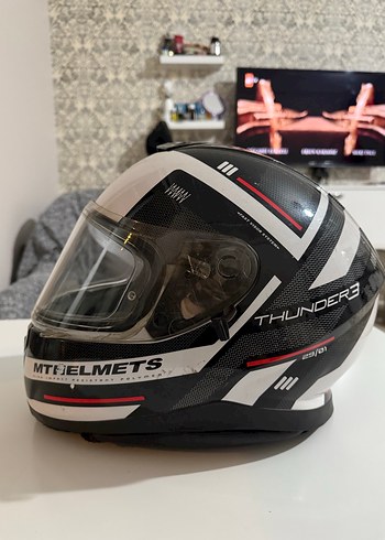 MT Thunder 3  L Beden  Kask - Görsel 6