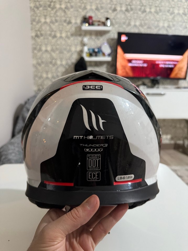 MT Thunder 3  L Beden  Kask - Görsel 5