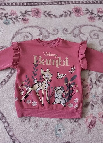 LC Waikiki Uzun Kollu Kız Çocuk Sweatshirt